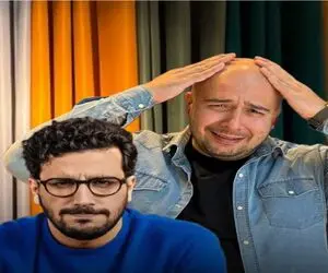 سکانس خندان؛ این آقا امیرحسین قیاسی رو برده برا تبلیغ پرده کچلش کرد انقد جزش داد