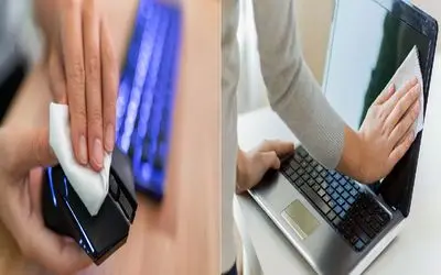 کیبوردت چسبناکه و موس لپ تاپتو نمیشه دست زد؟/ با این روشا مثل روز اول تمیزشون کن