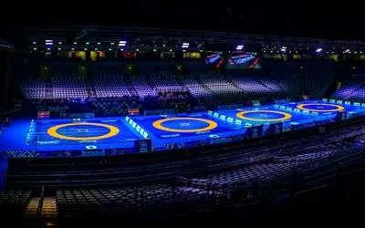 ساعت کشتی امیرحسین زارع در قهرمانی جهان کرواسی شنبه 22 شهریور