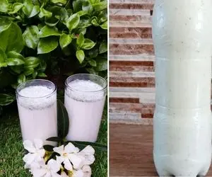 طرز تهیه دوغ گازدار خانگی فقط با سه قلم مواد؛ گازدار تر و گوارا تر از آبعلی