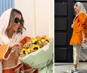 استایل نارنجی شارپ ترین تیپ پاییزی / اینکه چیو با چی بپوشی با کدوم رنگا همرو بهت گفتم