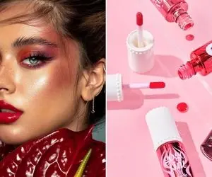 راز داشتن لب هایی برجسته و جذاب؛ تینت لب و لیپ گلاس بودنش مهم نیست چه جوری زدنش مهه