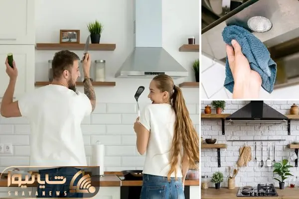 how to clean range hood 