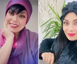 شل حجابی "صبا خانم راد" تو جشن تولدش؛ حالا چرا شوهرش انقد شِلختس؟