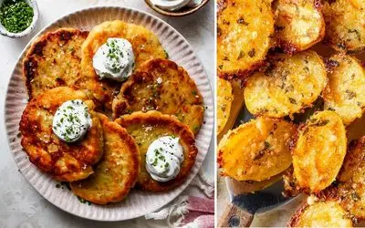 طرز تهیه دو تا غذای آسون و خوشمزه با سیب زمینی / اینا رو دریاب که عالین