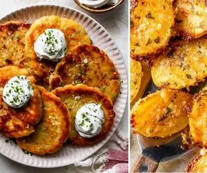 طرز تهیه دو تا غذای آسون و خوشمزه با سیب زمینی / اینا رو دریاب که عالین