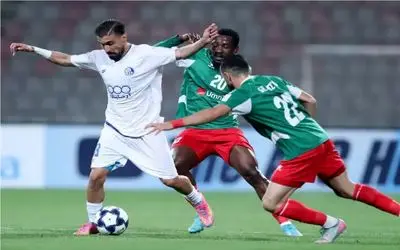 گل اول استقلال به الوحدات دقیقه 38