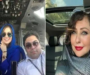 نفیسه روشن هم رفت قاطی حبیبی های کام تو دبی / چه صفایی میکنه با شبگردی و ماشین خفنش