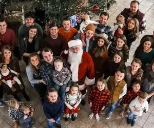 زوج محبوب آمریکایی با 19 فرزند!