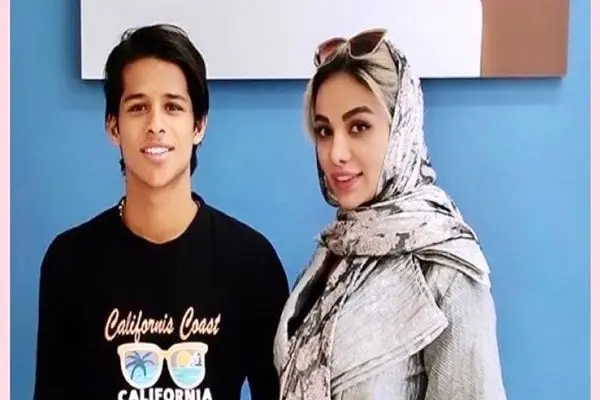 مهدی قایدی و همسرش