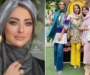 آقای بانفوذ "نفیسه روشن" که رسوندش بالای اَبرا؛ با میکاپ غلیظش همه مدلا رو پوکوند!