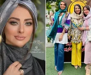 آقای بانفوذ "نفیسه روشن" که رسوندش بالای اَبرا؛ با میکاپ غلیظش همه مدلا رو پوکوند!