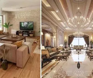 ایده دکوراسیون شیک و دلباز خانه 55 متری؛ بهترین طراحی داخلی و بزرگنمایی با این وسایل