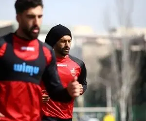 عکس؛ اولین تمرین سوپراستار با پرسپولیس!