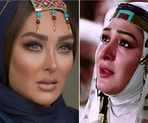 رخ سازی الهام حمیدی/ وقتی آسنات یوسف پیامبر جاشو به دخی هالیوودی سانتی مانتال داد