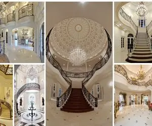 خانه‌های لوکس؛ اگه خونه دوبلکس داری باید اینطوری پله بذاری تا اعیونی بشه