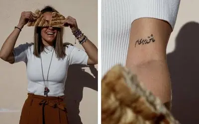 (عکس) این خانوم توریست اسپانیایی عاشق بربری است!