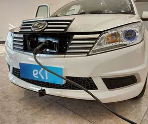 اولین خودروی برقی بازار ایران معرفی شد