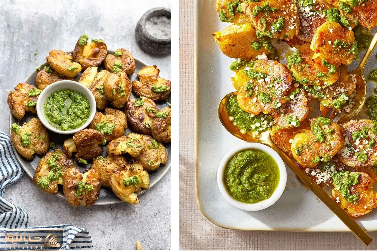 Pesto Smashed Spuds recipes