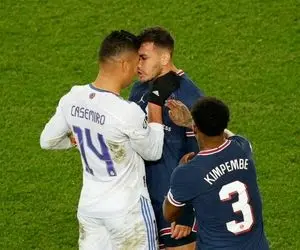 جانشین کاسمیرو در بازی پاری سنت ژرمن-رئال مادرید