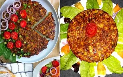 طرز تهیه کوکو هفت لشگر تبریزی / یه کوکوی ترد و خوشمزه با تمام نکات