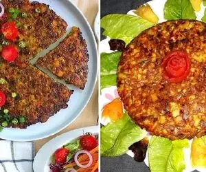 طرز تهیه کوکو هفت لشگر تبریزی / یه کوکوی ترد و خوشمزه با تمام نکات