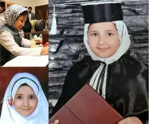 (عکس) سارا جمشیدی جوان ترین داوطلب کنکور سراسری کیست؟