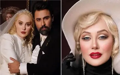 سلفی عاشقانه آرام جعفری و بابک انصاری + عکس