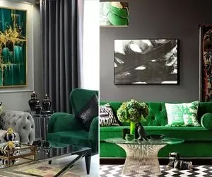 دکوراسیون باید خاص باشه تا مثل بقیه زندگیت رنگ یکنواختی نگیره / چیدمان اینبار با سبز