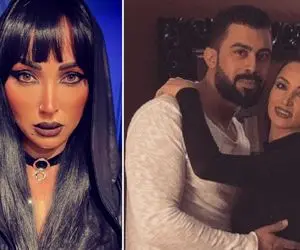 تریپ داغون شوهر "روناک یونسی" با کُت و پیرهن باز؛ آقا منشوری تر از خانم!