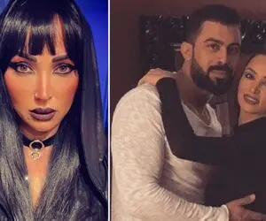 تریپ داغون شوهر "روناک یونسی" با کُت و پیرهن باز؛ آقا منشوری تر از خانم!