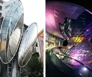معماری های شگفت انگیز در ژاپن؛ ساختمانی فضایی که به سختی می شه باور کرد زمینی باشه