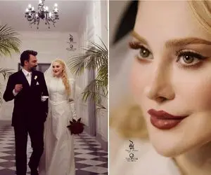 دومین ازدواج آرام جعفری با الهام از مرلین مونرو؛ جهاز برون ست چشاش با فرش دست بافت