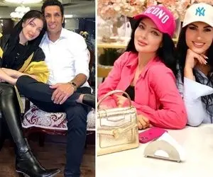 اطوار خاص زنِ سپهر حیدری واسه آقاش جهت لاو بازی؛ بدنسازی خانم از سپی غول تره!