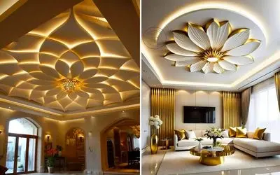 مدرن ترین ایده های تزیین سقف 2025 / کارایی قطعی و شیک با زیبایی بی برو و برگرد دیزاین