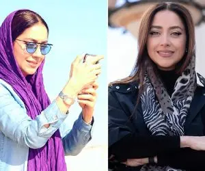 "بهاره خانوم خوشگل" با موهای بافت و بی روسریش هوش از سر همه برد؛ با رادانم آره؟!