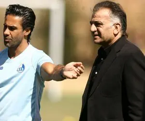 (عکس) معارفه سرپرست جدید در تمرین امروز استقلال