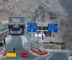 یکطرفه شدن جاده چالوس