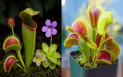 صفر تا صد نگهداری گیاه گوشت خوار در خانه/ اینطوری گیاهت سر زنده و جون دار می مونه