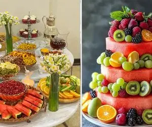 چیدمان یلدا؛ ایده های تزیین هندوانه شب یلدا