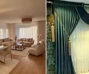 انتخاب رنگ پرده پذیرایی ایرانی با این نکات واسه عید/ اینجوری انتخاب کنی خونت میشه آس