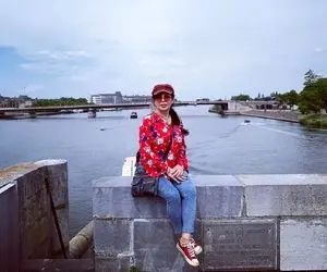 (عکس) جنگل گردی فلور نظری با تیپی عجیب!