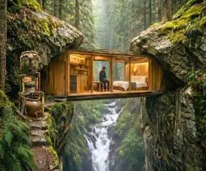 معماری خلاقانه؛ مرده از ازرائیل آتو داره خونه ساخت لا دوتا کوه بین مرگ و زندگی بزیسته