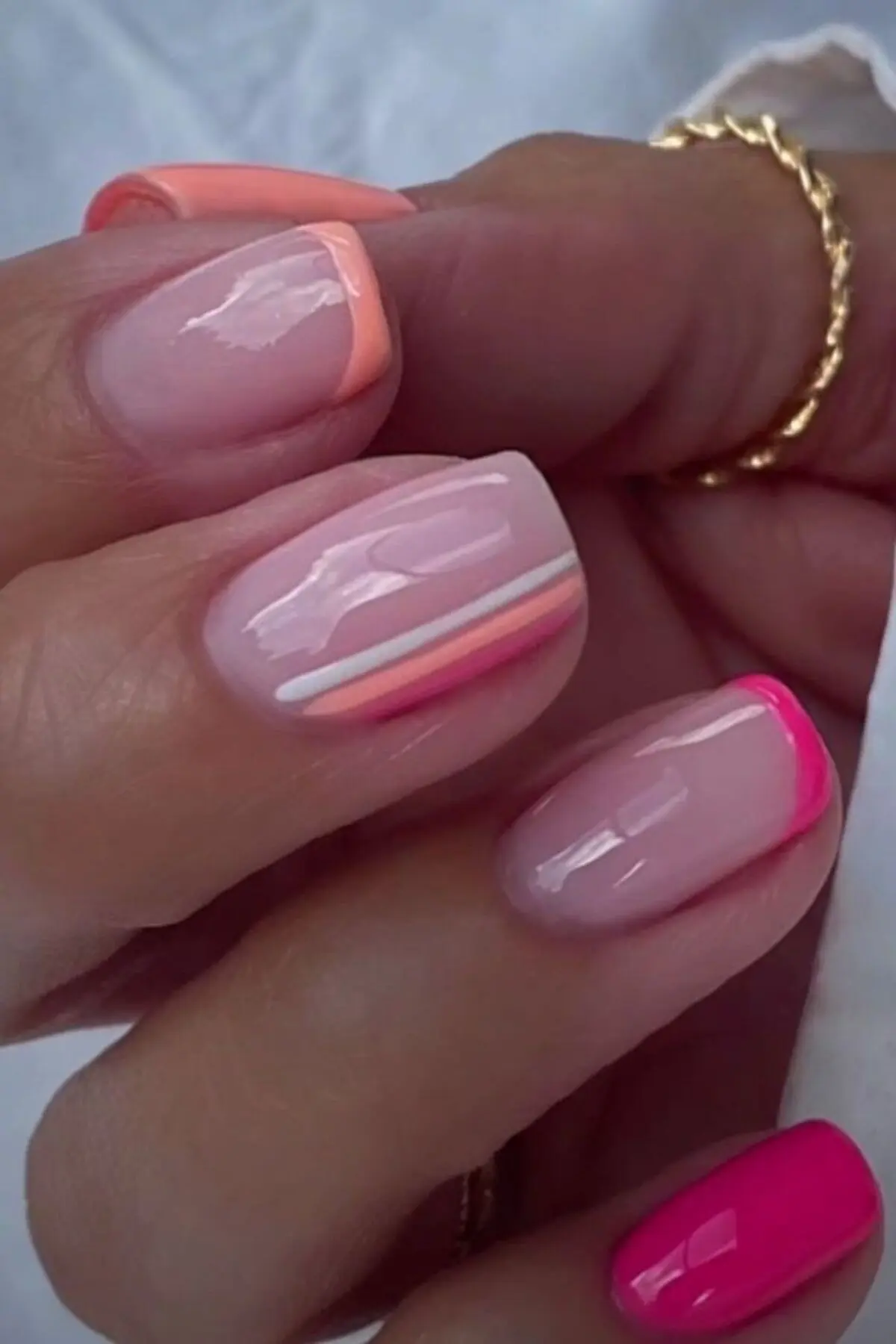 لاک ناخن رنگی