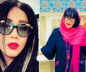 "سارا منجزی پور" بعد از فوت پدر حجابش هم ریزش کرد! + عکس