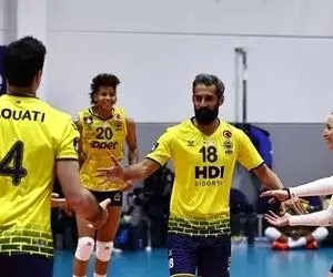 (عکس) عجیب و غیرمتعارف؛ معروف و موسوی با زنان فنرباغچه همبازی شدند!