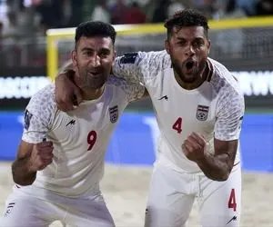 ستاره تیم ملی صدرنشین جدول آقای گلی جام جهانی فوتبال ساحلی