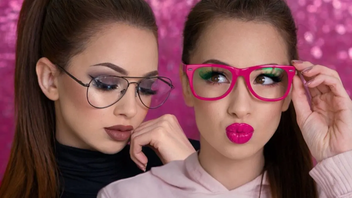 آرایش برای عینکی ها