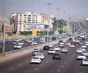 ۴ محور مواصلاتی تهران و البرز در ترافیک نیمه سنگین
