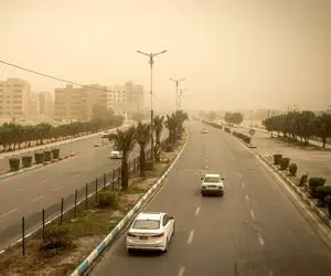 وضعیت «قرمز» هوا در اهواز